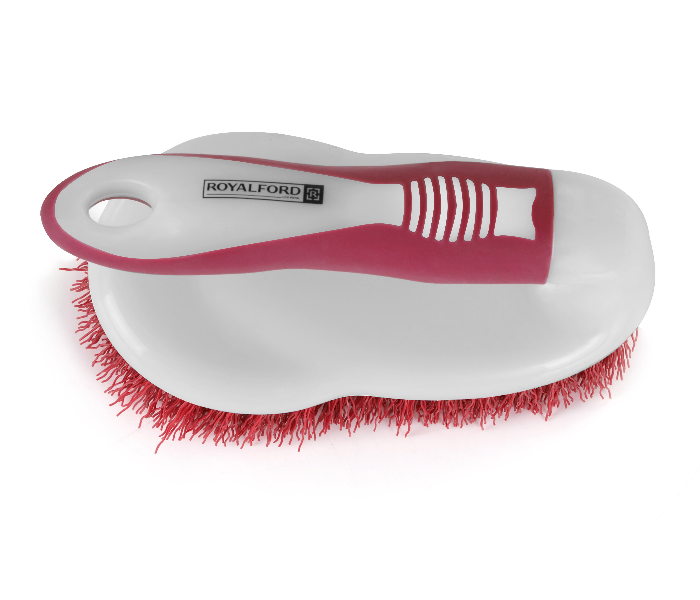 Royalford RF2356-FB Floor and Dish Brush - Red - Zoom Image 3