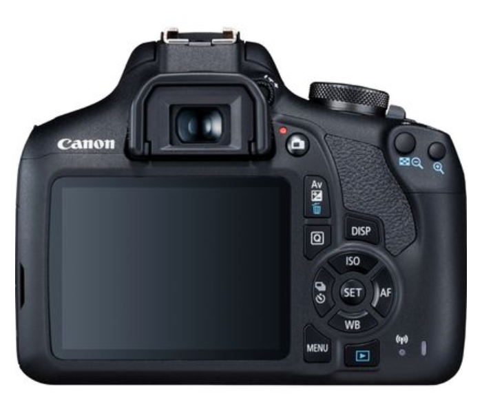 Canon EOS 2000D with EF-S 18-55mm IS II Lens - Black - Zoom Image 2