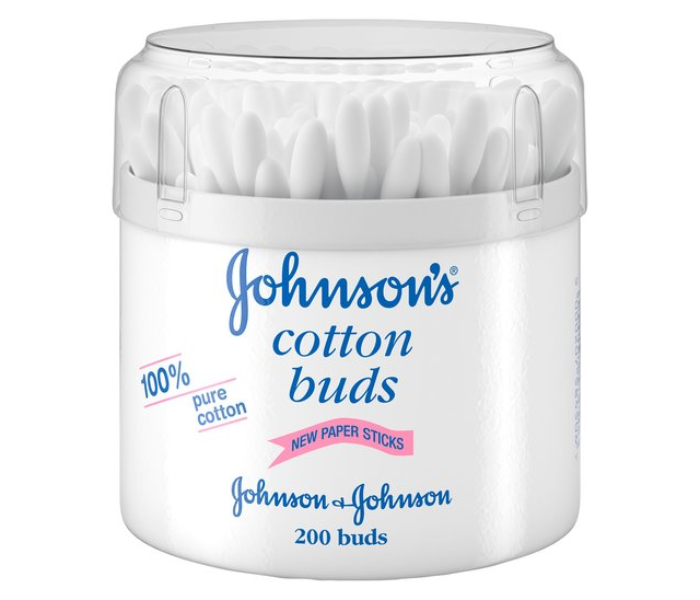 Johnsons Baby 200 Pcs Pure Cotton Ear Buds - Zoom Image