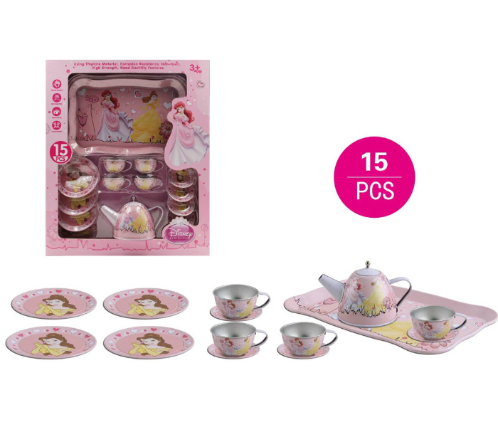 Basmah Tableware Set Disney Princess - Pink - Zoom Image 2