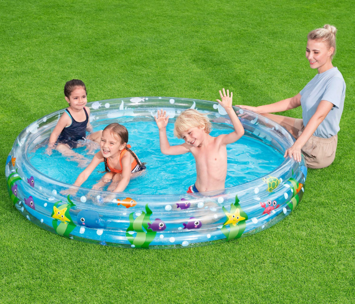 Bestway 51005 183x33cm Deep Dive 3-Ring Pool - Zoom Image 3