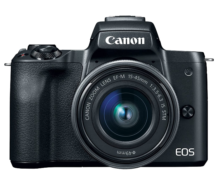 Canon EOS M50 Mirrorless Camera with EF-M 15-45mm Lens - Black - Zoom Image 3