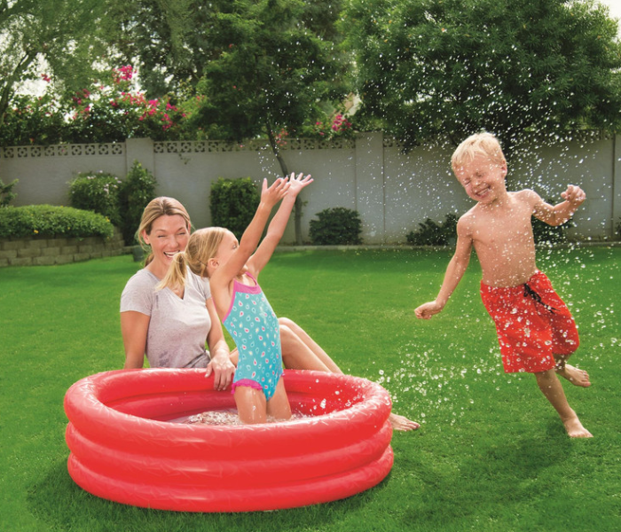 Bestway 51024 102x25cm Play Pool - Red - Zoom Image 2