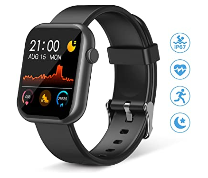 Zen M-1 Genuine Quality Multi Purpose Smart Band - Black - Zoom Image