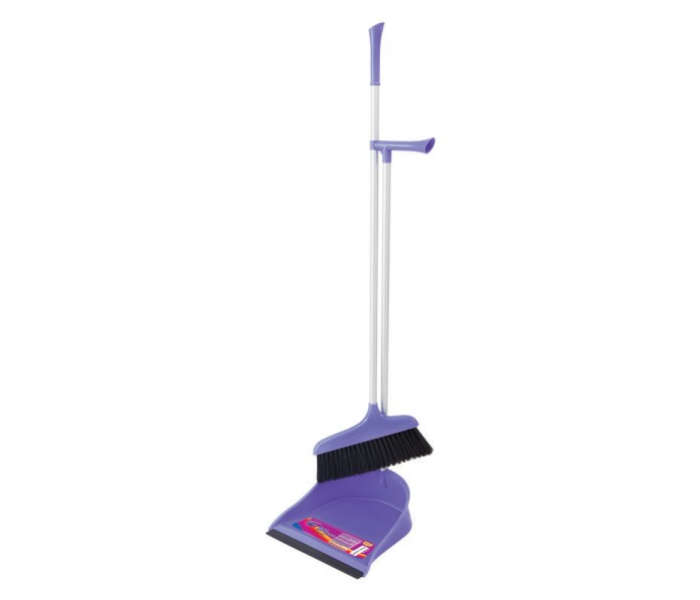 Parex Broom With Dustpan - Lilac - Zoom Image