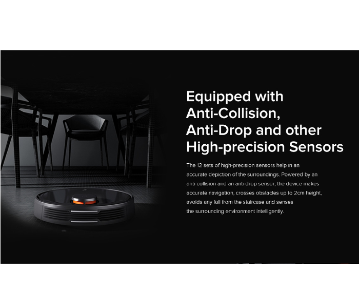 Xiaomi Mi Robot Vacuum-Mop P - Black - Zoom Image 4