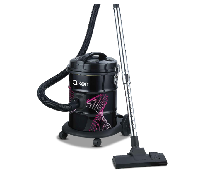 Clikon CK4400 1600W Easy Vac Vacuum Cleaner 18 Litre Drum Type - Black - Zoom Image