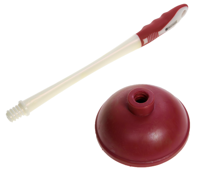 Royalford RF2371P Toilet Plunger - White - Zoom Image 3