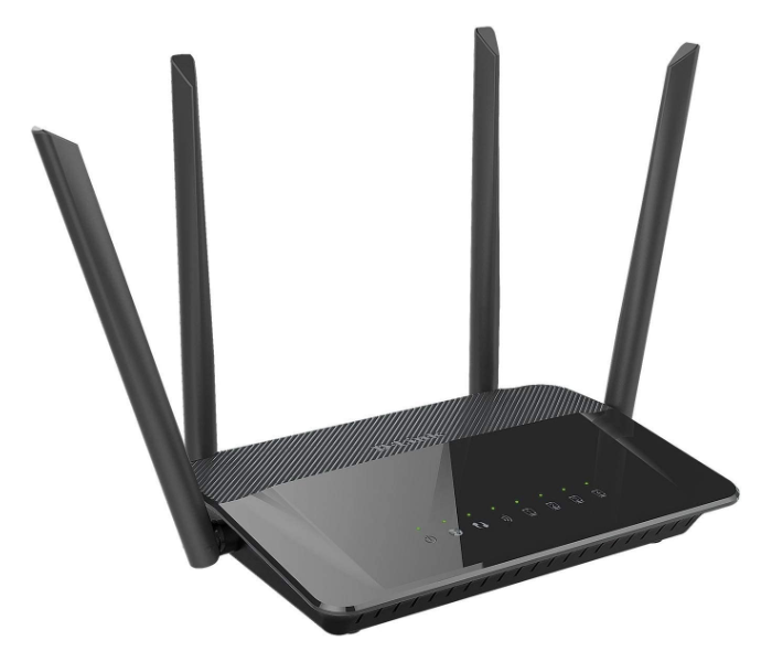 D-Link DIR-825 AC1200 WiFi Gigabit Router - Black - Zoom Image 4