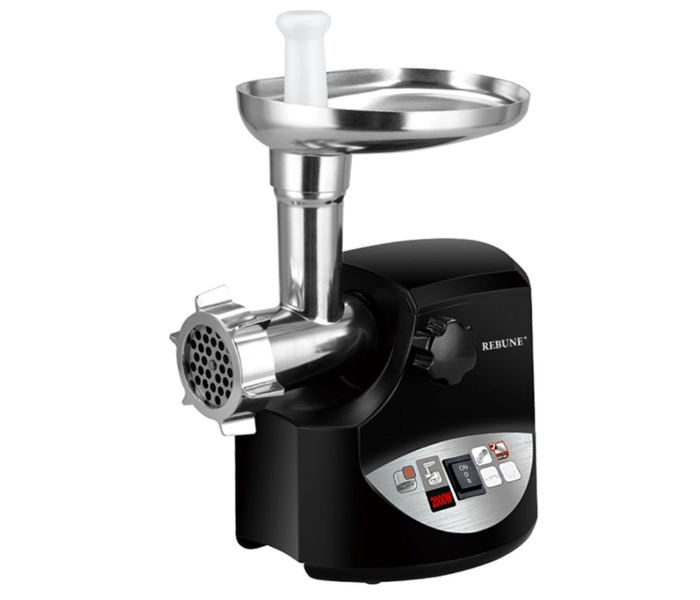 Rebune RE-2040 2000W Meat Grinder - Black and Silver - Zoom Image