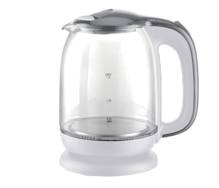 Rebune RE-1076 Electric Kettle - White and Grey - Zoom Image