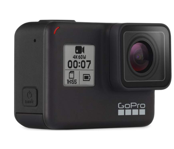 GoPro Hero7 Waterproof Action Camera with Touch Screen 4K Ultra HD Video 12MP Photos and 720p Live Streaming Stabilization - Black - Zoom Image 2