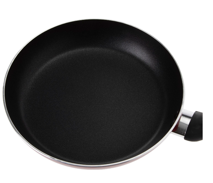 Royalford RF1261FP24 24 3 Layer Non Stick Fry Pan - Red - Zoom Image 2