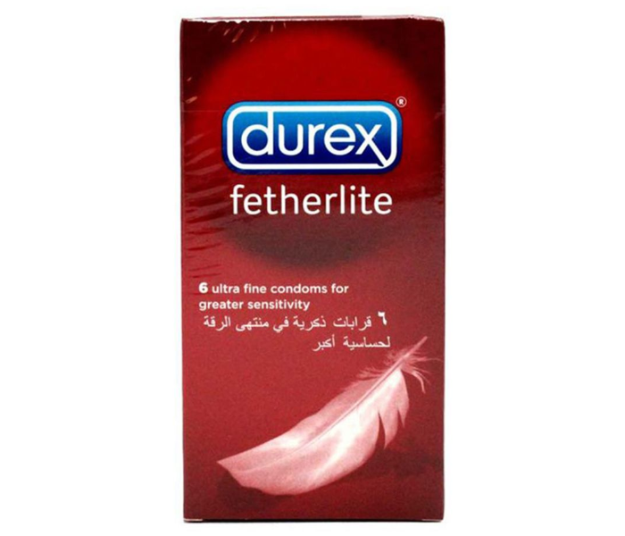 Durex Pack of 6 Fetherlite Ultra Fine Condom - Zoom Image