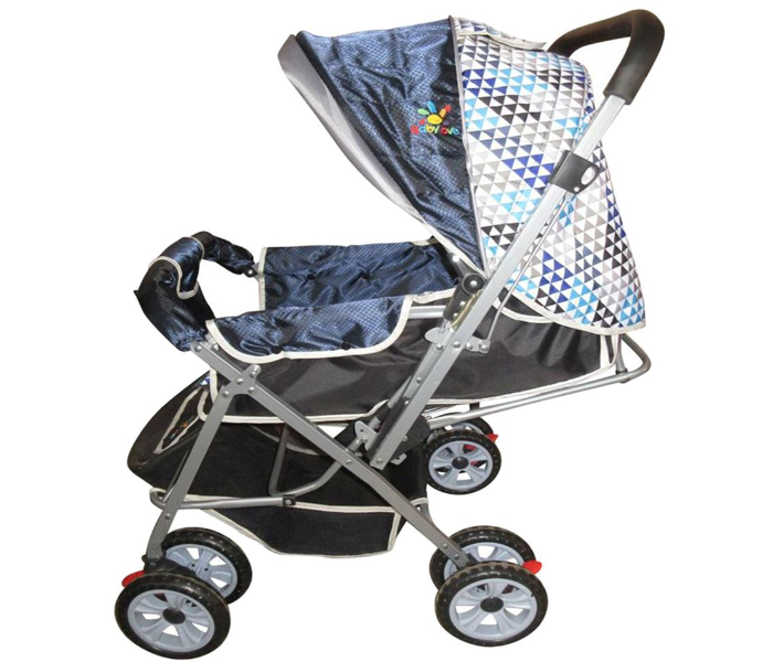 Baby Love 27-2114 Foldable Baby Stroller - Blue - Zoom Image 2