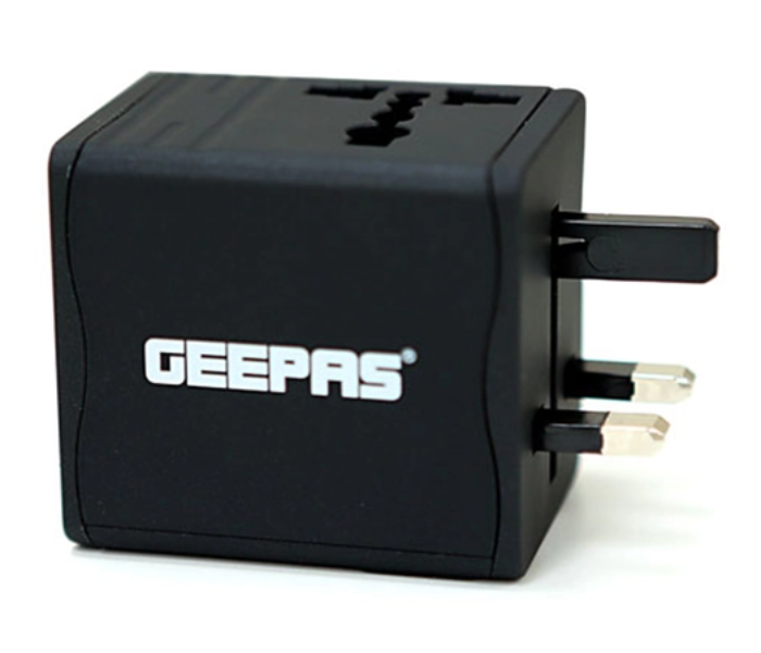 Geepas GA58020 Universal USB Adapter - Black - Zoom Image 1