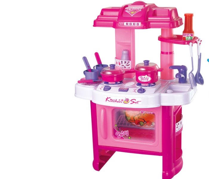 Basmah Kitchen Play Set With Light and Sound - Zoom Image 3