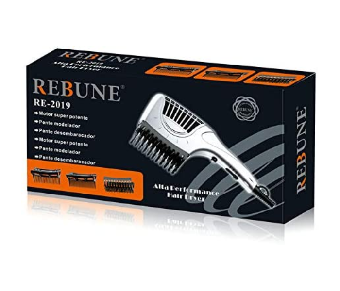 Rebune RE-2019 Beyond Imagination Professional Styler Dryer - Silver - Zoom Image 2