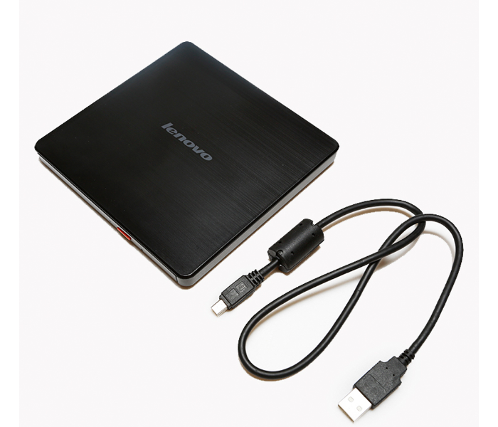 Lenovo DB65 Slim DVD Burner - Black - Zoom Image 2