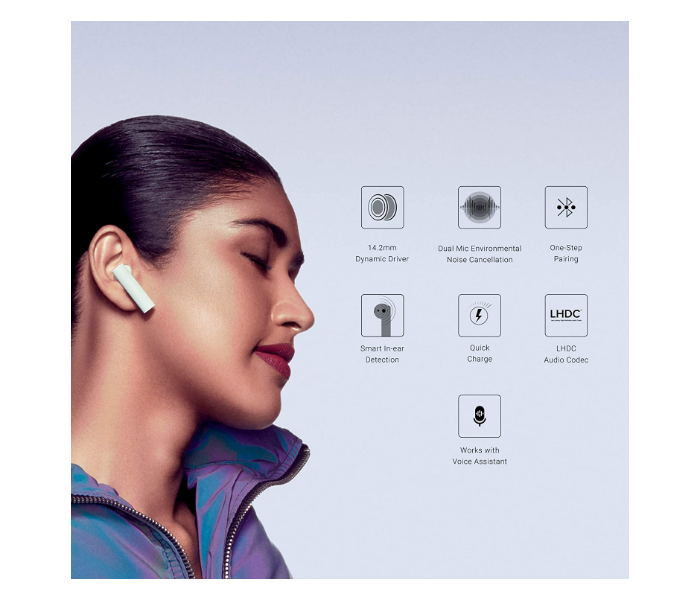 Xiaomi Mi True Wireless Earphones 2 - White - Zoom Image 3