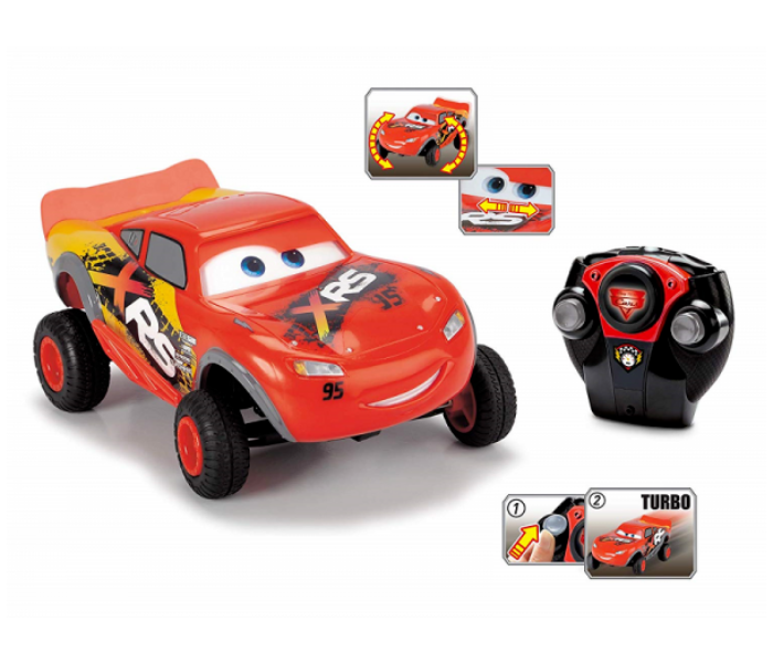 Simba RC Cars Lightning McQueen XRS 2 channels frequency 2 4ghz functions - Zoom Image 1