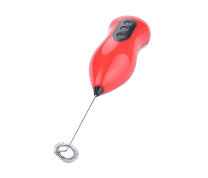 Portable Mini Electronic Hand Mixer - Red - Zoom Image