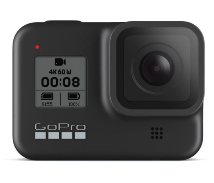 Go Pro Hero8 CHDHX-801 Action Camera 12 MP with Dual Battery Charger - Black  - Zoom Image 3