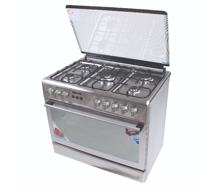 Geepas GCR9050 Free Standing Cooking Range - Silver - Zoom Image 1