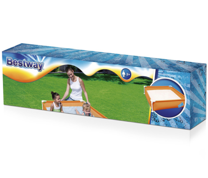 Bestway 26-56220 239x150x58cm First Frame Pool - Orange - Zoom Image 3