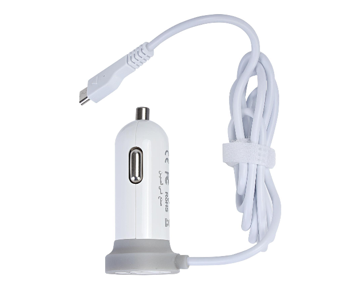 Geepas GCC1958 Car Charger - White - Zoom Image 1