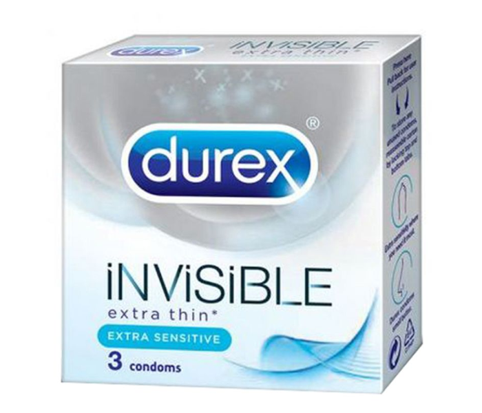 Durex Invisible Extra Thin Condom Set - Zoom Image