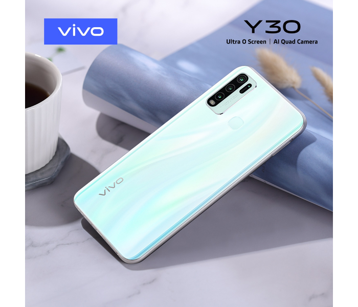 Vivo Y30 4GB RAM 128GB - Moonstone White - Zoom Image 4