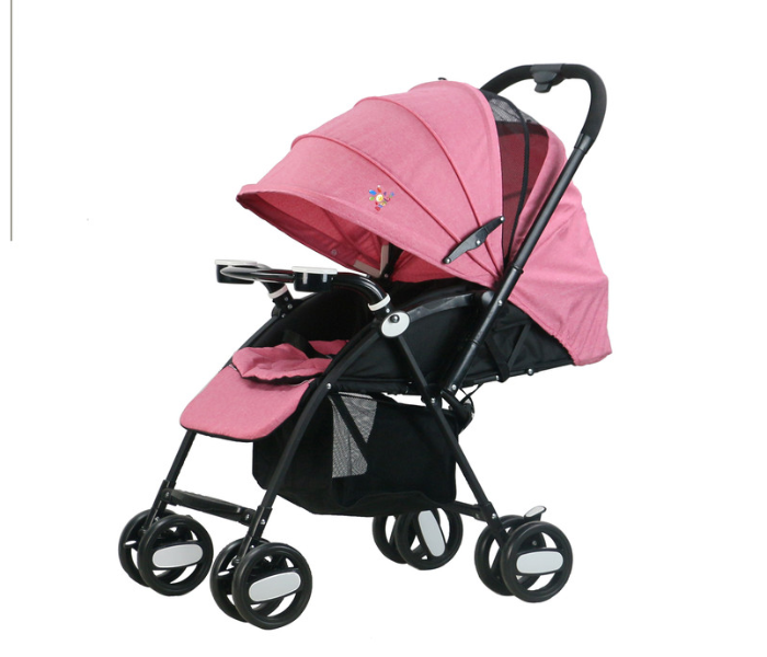 Babylove 27-101T Baby Love Stroller - Pink - Zoom Image 1