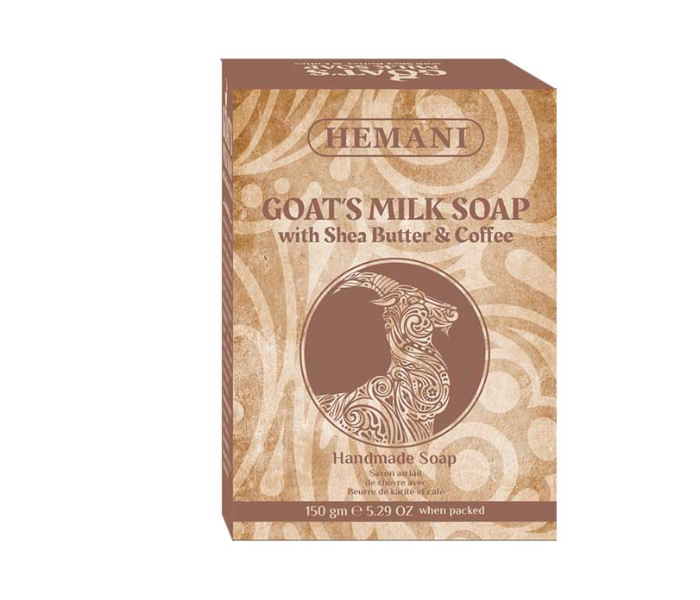 WB By Hemani Goat Milk Soap with Shea Butter and Coffee - Zoom Image