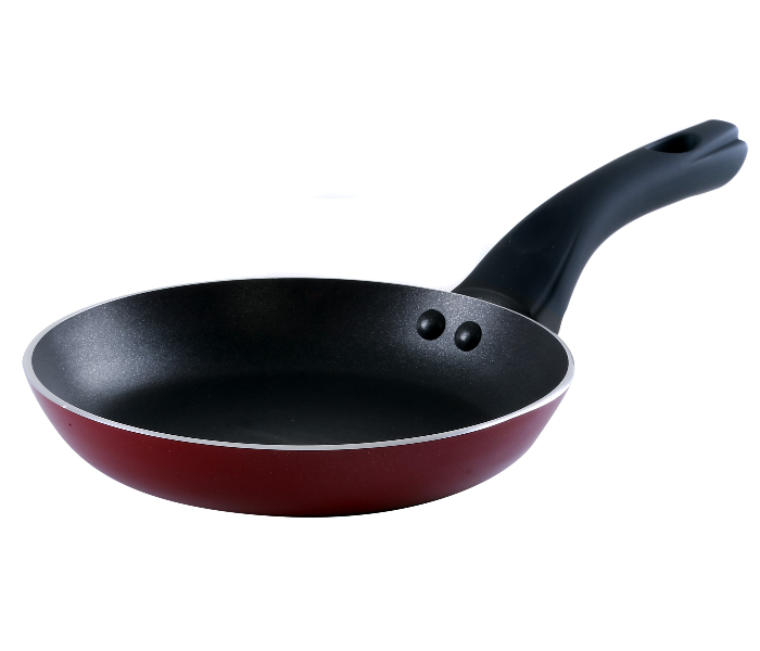 Royalford RF1258FP18 18cm 3 Layer Non-Stick Fry Pan - Red - Zoom Image 1