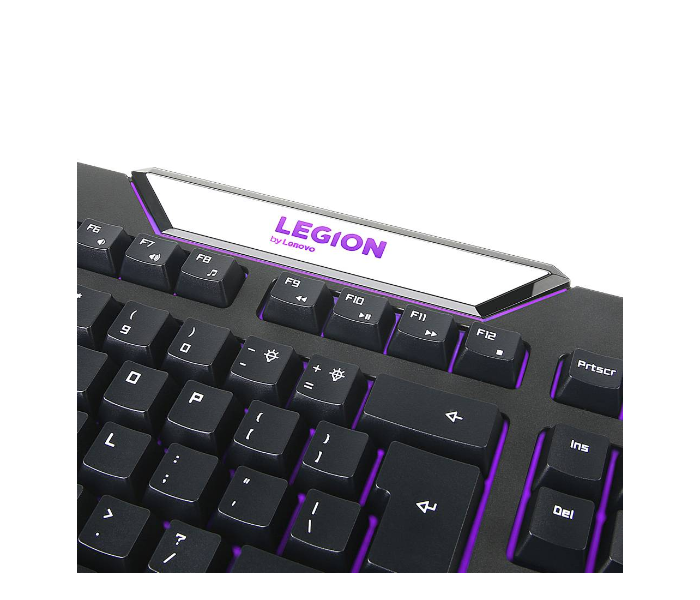 Lenovo Legion K200 Backlit Gaming Keyboard - Black - Zoom Image 2