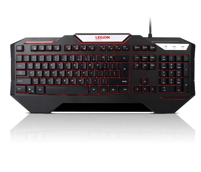 Lenovo Legion K200 Backlit Gaming Keyboard - Black - Zoom Image 1