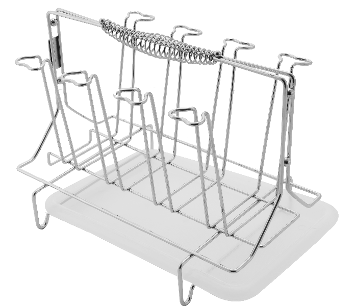 Royalford RF1155GH 8 Glass Holder - Silver - Zoom Image 3