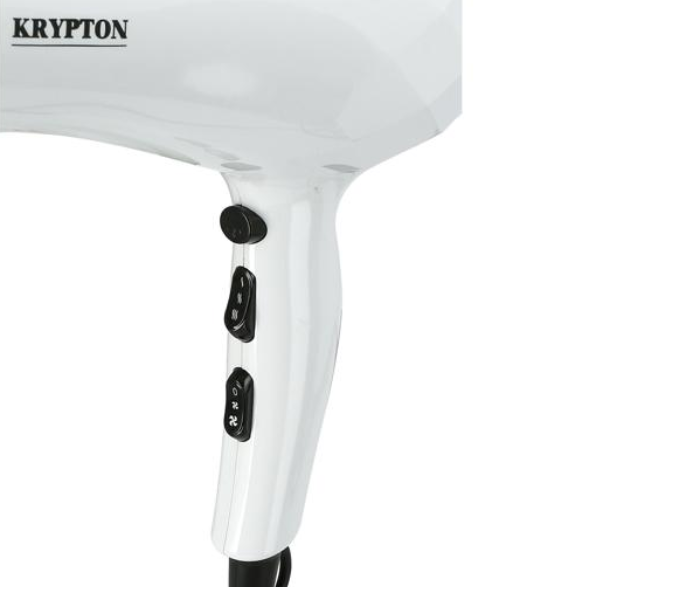 Krypton KNH6087 2200 Watts Hair Dryer - Black & White - Zoom Image 3