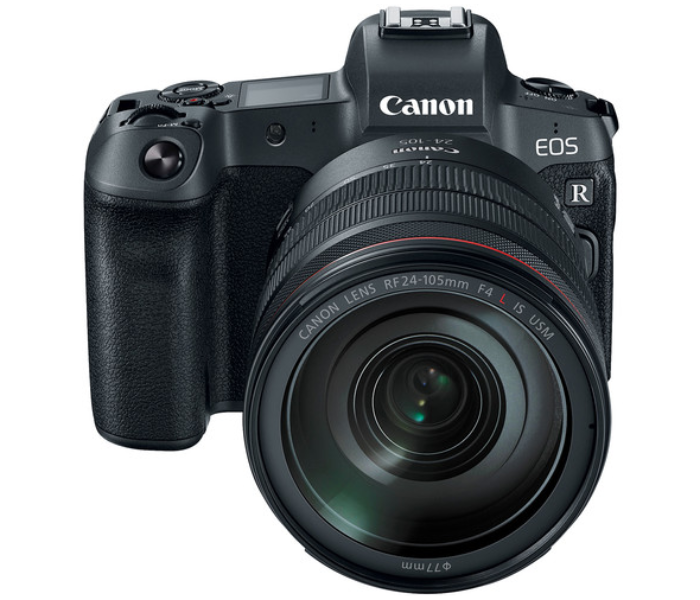 Canon EOS R Mirrorless Digital Camera with 24-105mm f 4L Lens - Black - Zoom Image 4