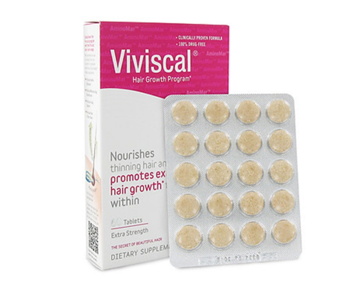 Viviscal Box Of 60 Tablets Extra Strength Supplements For Hair - Zoom Image