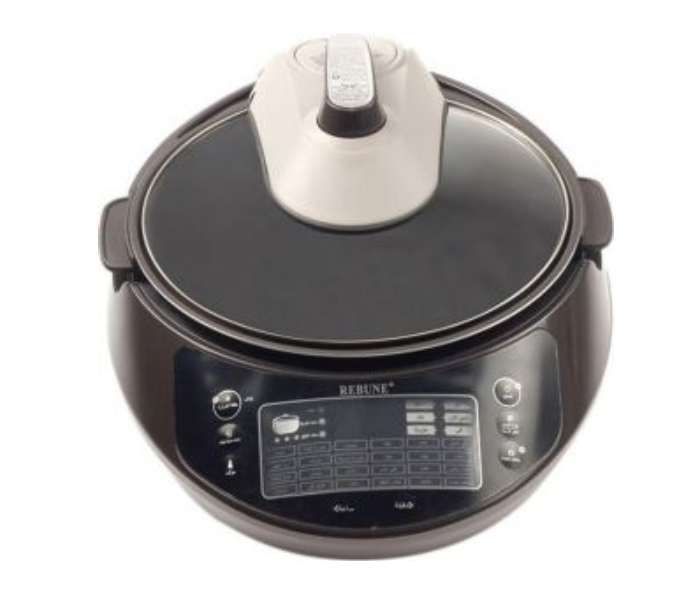 Rebune RE-11004 5 Liter Mixed Rice Cooker - Black - Zoom Image