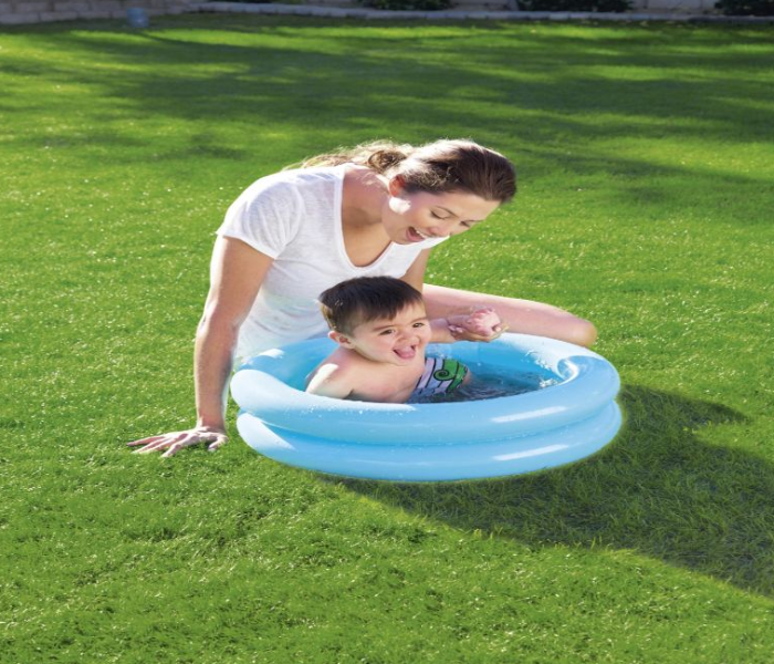 Bestway 51061 61x15cm Round 2 Ring Kiddie Pool  - Blue - Zoom Image 2