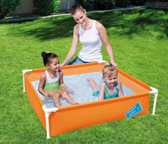 Bestway 26-56220 239x150x58cm First Frame Pool - Orange - Zoom Image 2