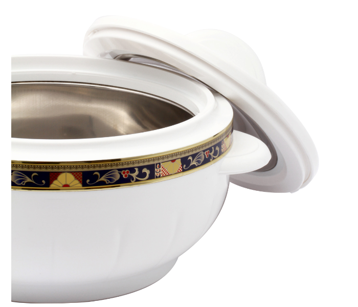 Royalford RF1640 2500ml Litre Classic Casserole - White - Zoom Image 2