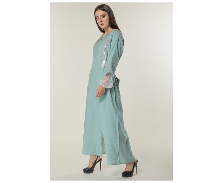 Moistreet Large Green Kaftan - Zoom Image 2