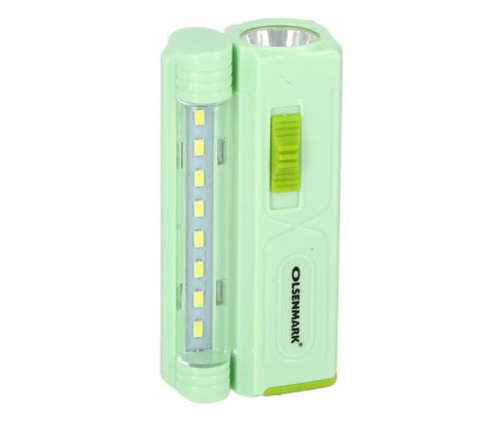 Olsenmark OME2779 Rechargeable LED Emergency Lantern with Solar Panel - Green - Zoom Image 1