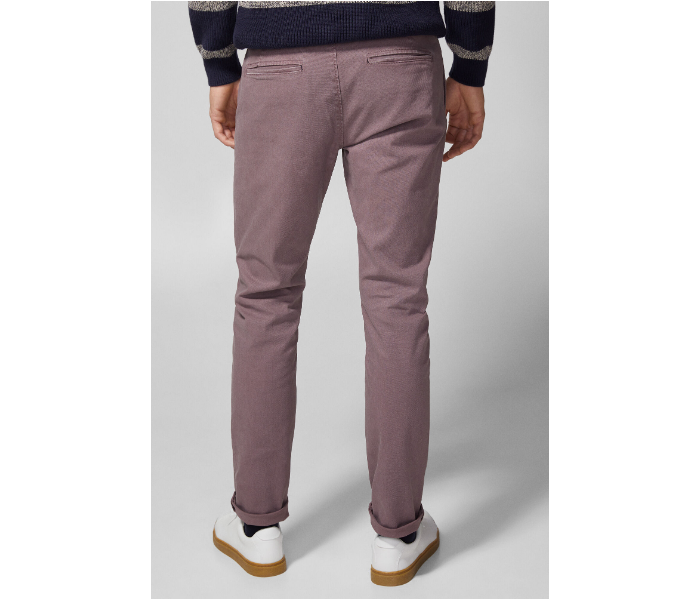 Springfield SS19 Sport Trousers Chinos EU 48 For Men - Light Purple - Zoom Image 4