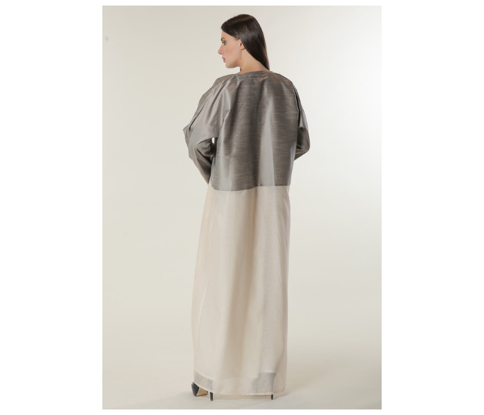 Moistreet Extra Small Colorblock Casual Abaya - Zoom Image 3