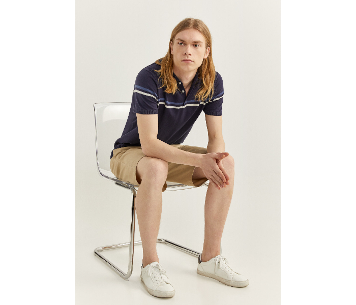 Springfield SS20 Polo T-Shirt XX -Large For Men - Navy - Zoom Image 2